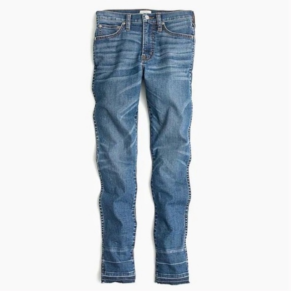 J. Crew Denim - J. Crew Vintage straight 10” Jean in Piccadilly Wash 27” Cropped Denim 29 H2455